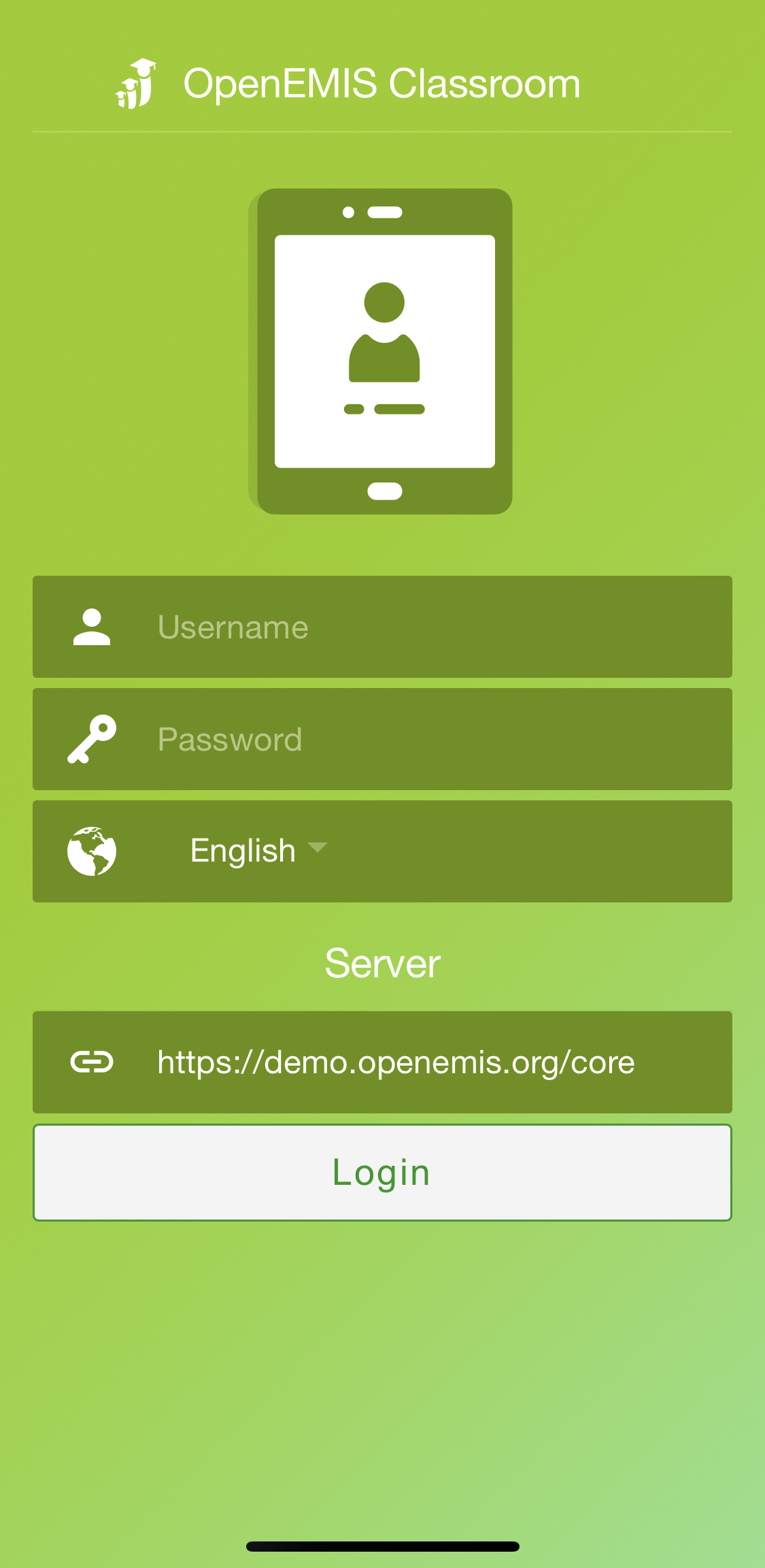 Login into OpenEMIS Classroom and access Class Information
